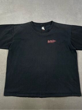 Vintage No Fear Men's Black Short-Sleeve Graphic Tee